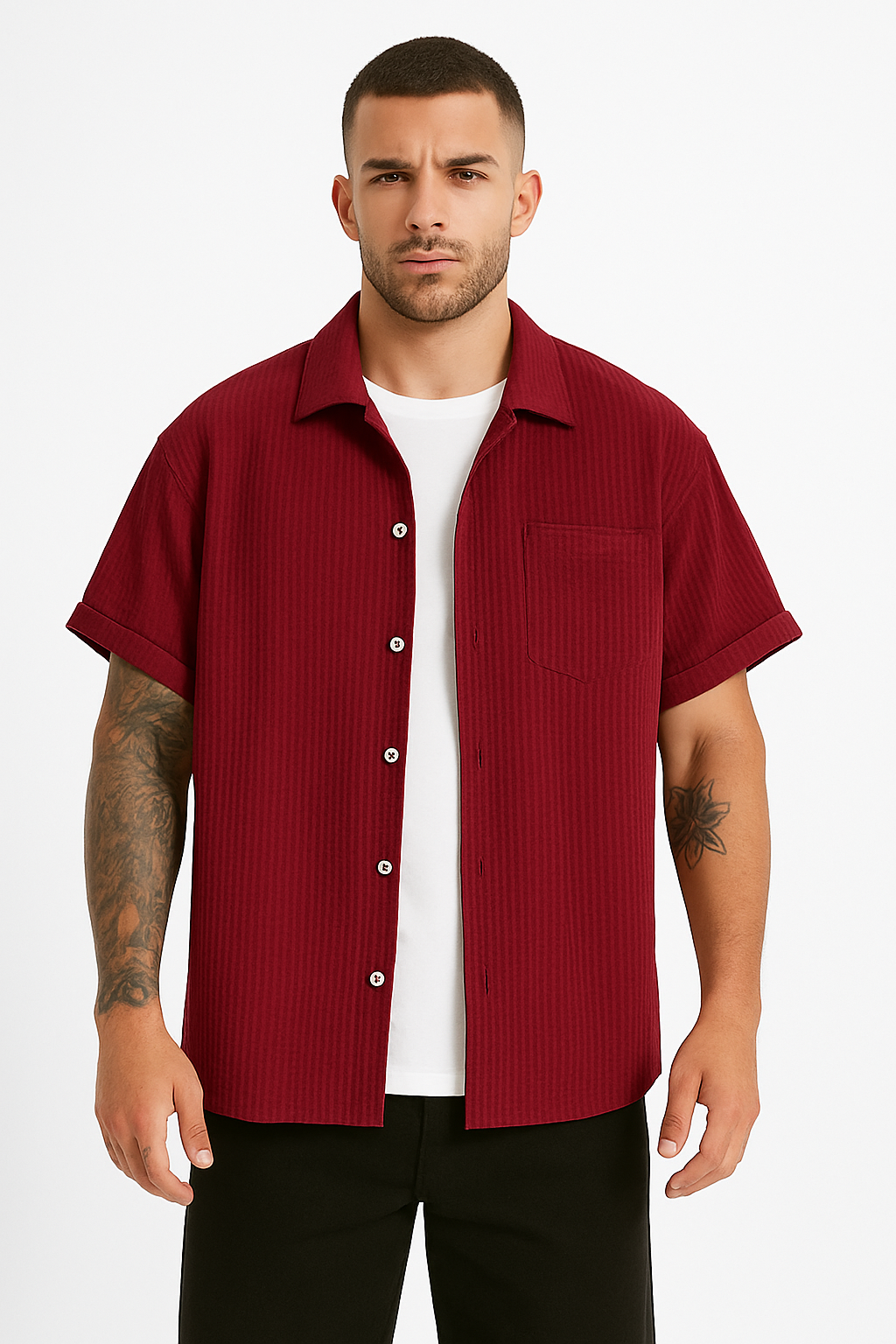 Camisa corta Velvatore