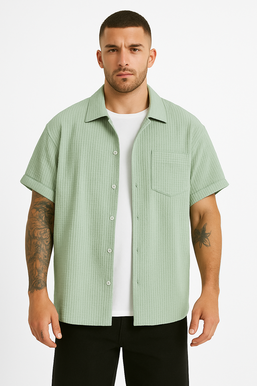 Camisa corta Velvatore