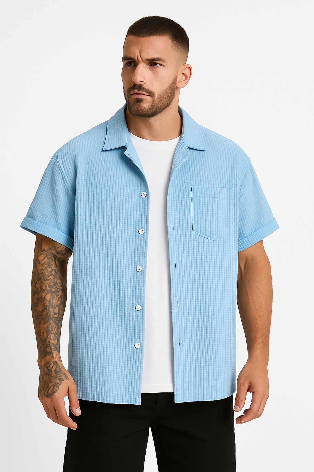 Camisa corta Velvatore