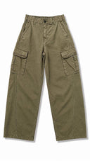 2216 caqui Pantalón cargo corte barrel: 3XL