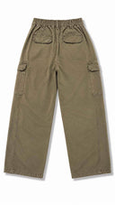2216 caqui Pantalón cargo corte barrel: 3XL