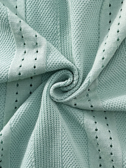 Camisa casual de punto de manga corta