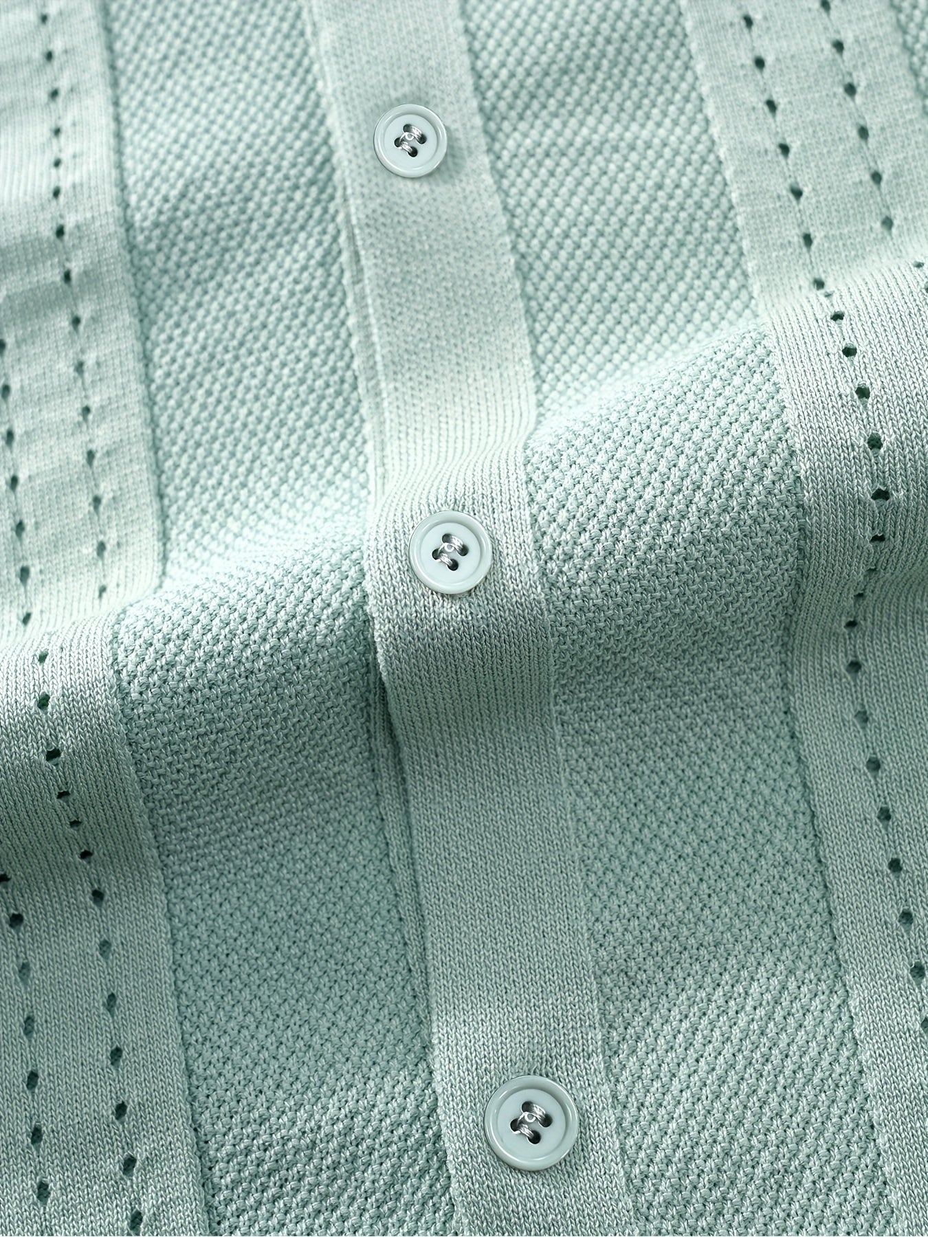 Camisa casual de punto de manga corta